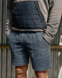 Shorts|Shorts|Passenger Topanga Cord Short - Stone Blue StoneBlue