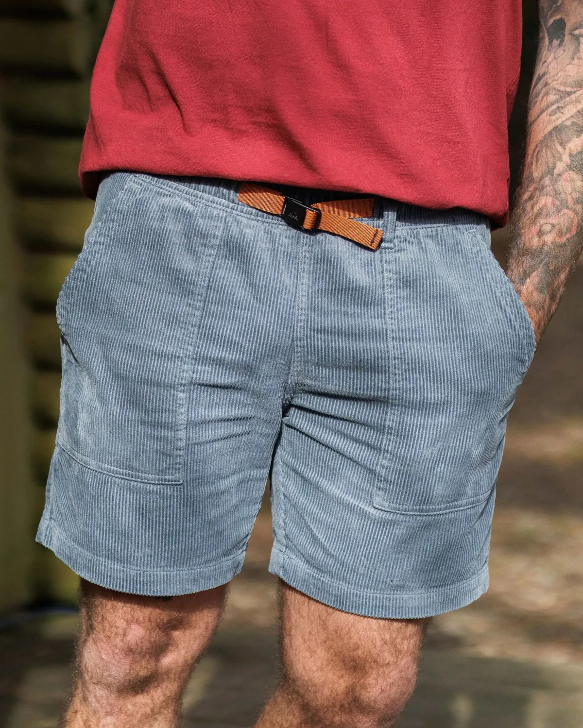 Shorts|Shorts|Passenger Topanga Cord Shorts - Storm Gray StormGray