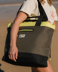 Storage & Coolers|Passenger Tote Recycled Cooler Bag - Khaki Green Multi KhakiGreenMulti