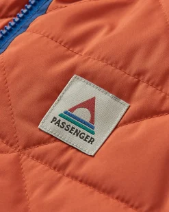 Outdoor Active|Jackets|Passenger Trace Recycled Insulator 2.0 Pullover - Burnt Orange BurntOrange