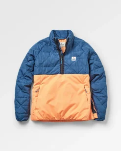 Insulated|Outdoor Active|Passenger Trace Recycled Thermore Insulated Jacket - Dark Denim/ Apricot DarkDenim/Apricot