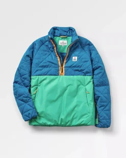 Insulated|Outdoor Active|Passenger Trace Recycled Thermore Insulated Jacket - Corsair Blue/ Jungle Green CorsairBlue/JungleGreen