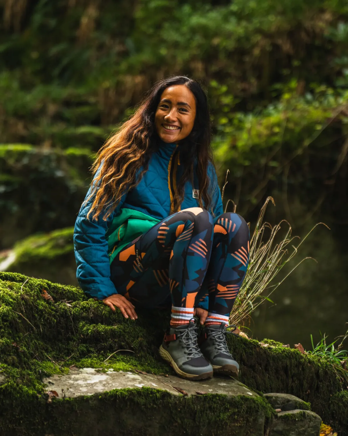 Insulated|Outdoor Active|Passenger Trace Recycled Thermore Insulated Jacket - Corsair Blue/ Jungle Green CorsairBlue/JungleGreen