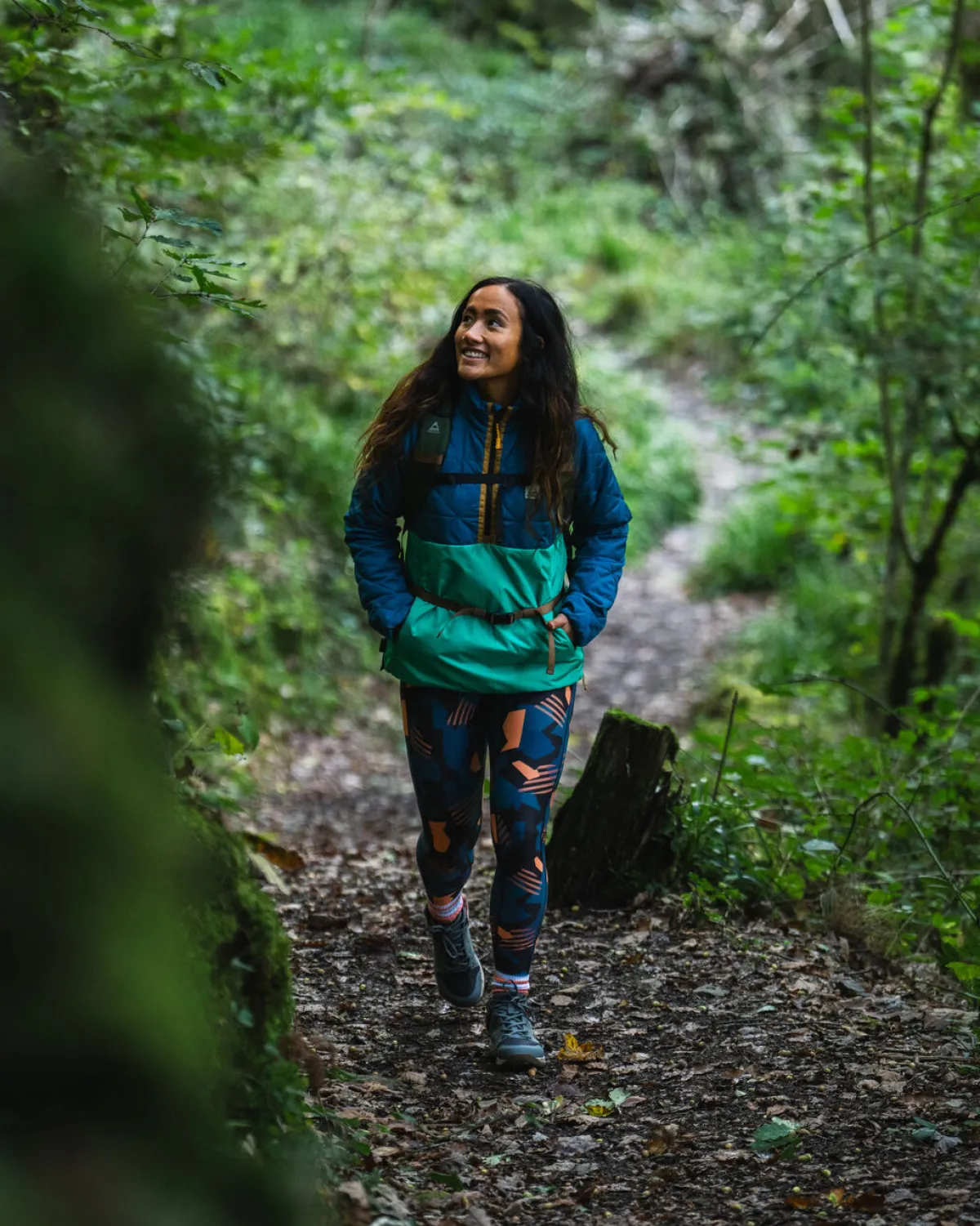 Insulated|Outdoor Active|Passenger Trace Recycled Thermore Insulated Jacket - Corsair Blue/ Jungle Green CorsairBlue/JungleGreen
