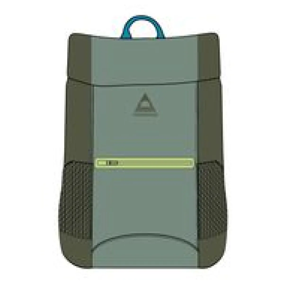 Outdoor Active|Outdoor Active|Passenger Trail Light Recycled Packable Backpack - Khaki Green KhakiGreen
