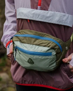 Hip Packs|Accessories|Passenger Trail Light Recycled Packable Hip Pack - Khaki Green KhakiGreen