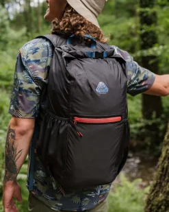 Backpacks & Bags|Outdoor Active|Passenger Trail Light Recycled Packable Backpack - Black