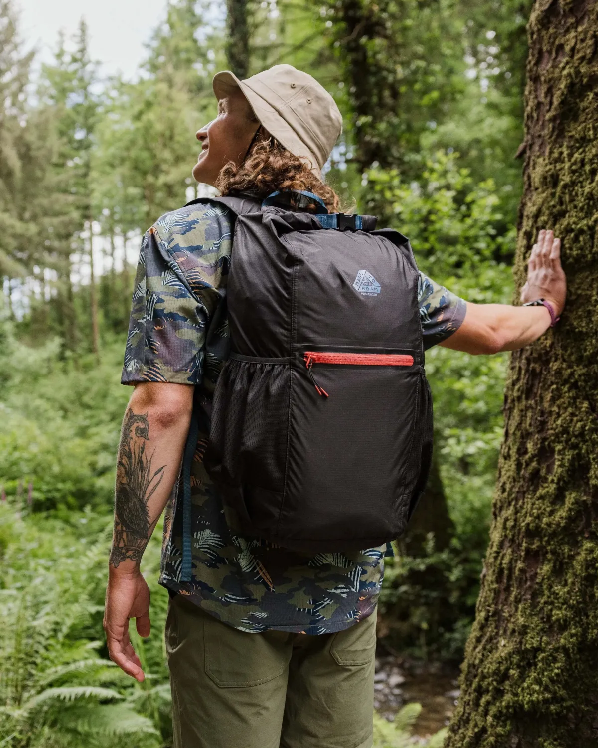 Backpacks & Bags|Outdoor Active|Passenger Trail Light Recycled Packable Backpack - Black