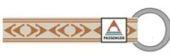 Backpacks & Bags|Backpacks & Bags|Passenger Travel Key Ring - Stepping Stone - Sunrise Orange/Birch SunriseOrange/Birch