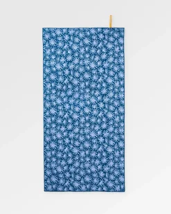 Towels|Surf Accessories|Passenger Travel Recycled Quick Dry Towel - Seaweed Blue Steel SeaweedBlueSteel