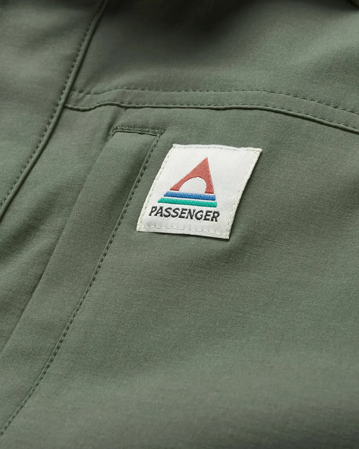 Tops|Shirts|Passenger Traveler Long Sleeve Shirt - Khaki Green KhakiGreen