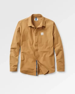 Tops|Shirts|Passenger Traveller Long Sleeve Shirt - Coconut