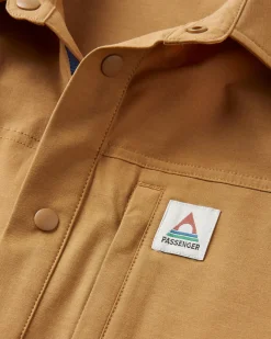 Tops|Shirts|Passenger Traveller Long Sleeve Shirt - Coconut