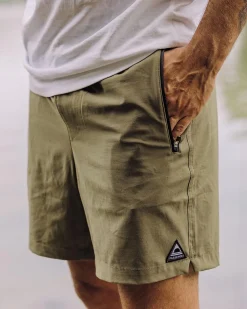 Shorts|Surf Accessories|Passenger Traveller Organic All Purpose Short - Khaki Green KhakiGreen