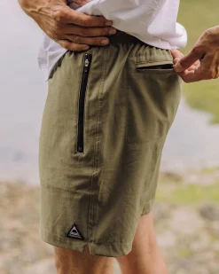 Shorts|Surf Accessories|Passenger Traveller Organic All Purpose Short - Khaki Green KhakiGreen