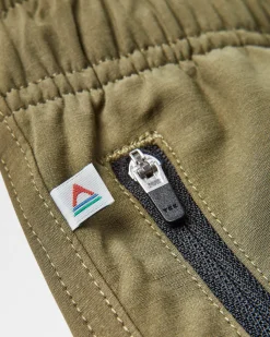 Shorts|Surf Accessories|Passenger Traveller Organic All Purpose Short - Khaki Green KhakiGreen
