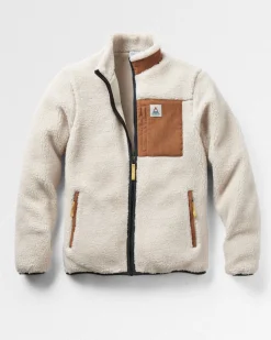 Fleece|Fleece|Passenger Trekker Recycled Deep-Pile Sherpa Fleece - Warm Ivory WarmIvory