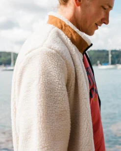 Fleece|Fleece|Passenger Trekker Recycled Deep-Pile Sherpa Fleece - Warm Ivory WarmIvory