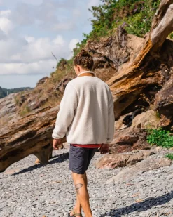 Fleece|Fleece|Passenger Trekker Recycled Deep-Pile Sherpa Fleece - Warm Ivory WarmIvory