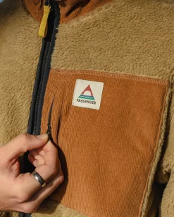 Fleece|Fleece|Passenger Trekker Recycled Deep-Pile Sherpa Fleece - Biscuit