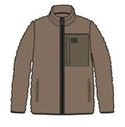 Fleece|Fleece|Passenger Trekker Recycled Deep-Pile Sherpa Fleece - Biscuit