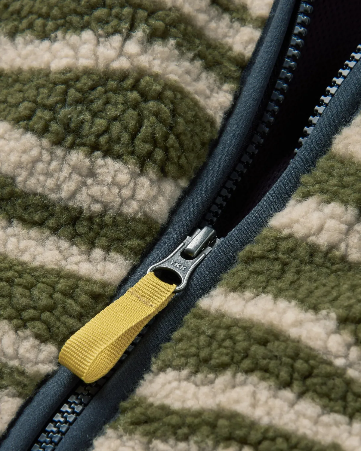 Fleece|Fleece|Passenger Trekker Recycled Deep-Pile Sherpa Fleece - Strata Khaki Green StrataKhakiGreen