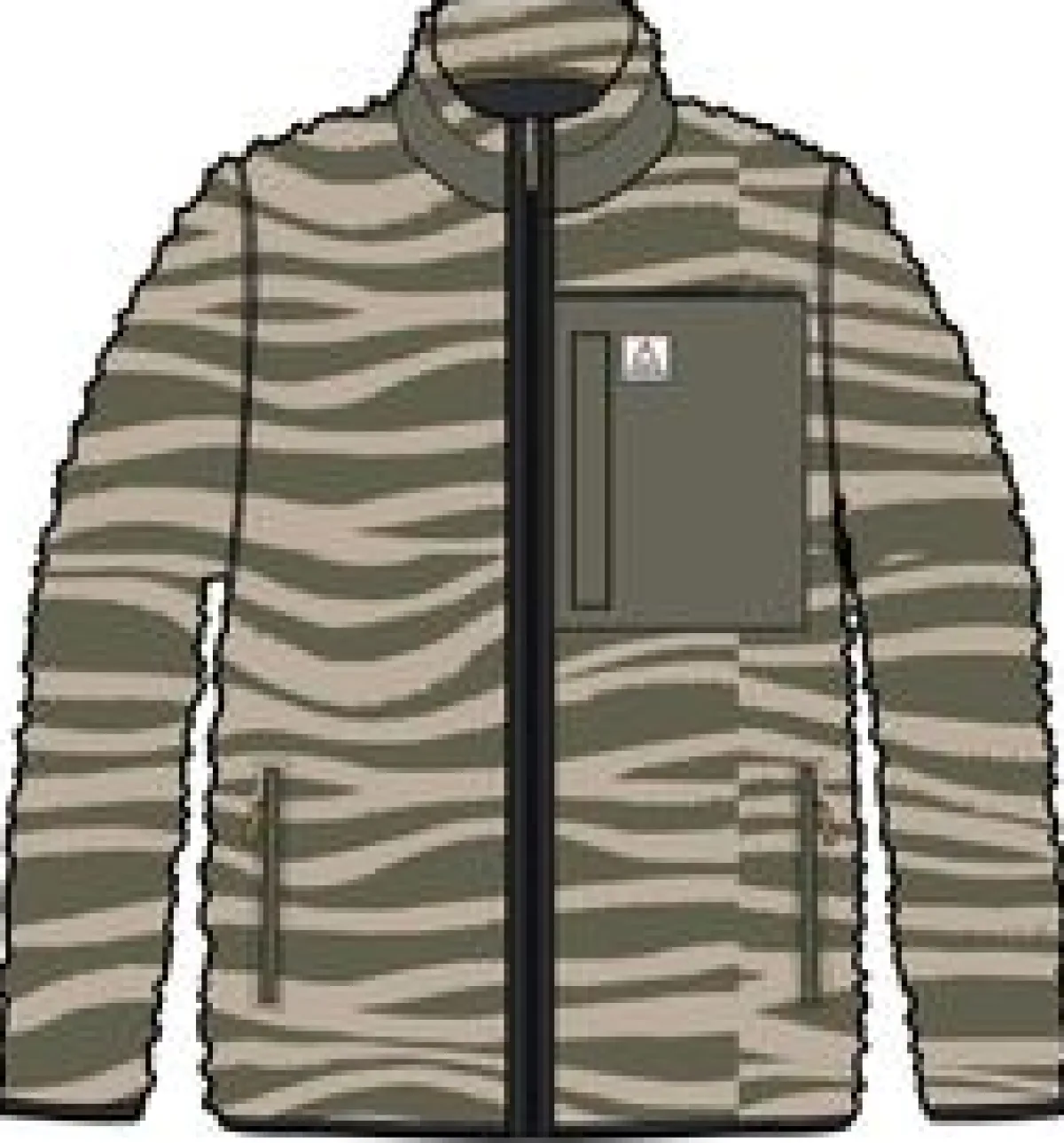 Fleece|Fleece|Passenger Trekker Recycled Deep-Pile Sherpa Fleece - Strata Khaki Green StrataKhakiGreen