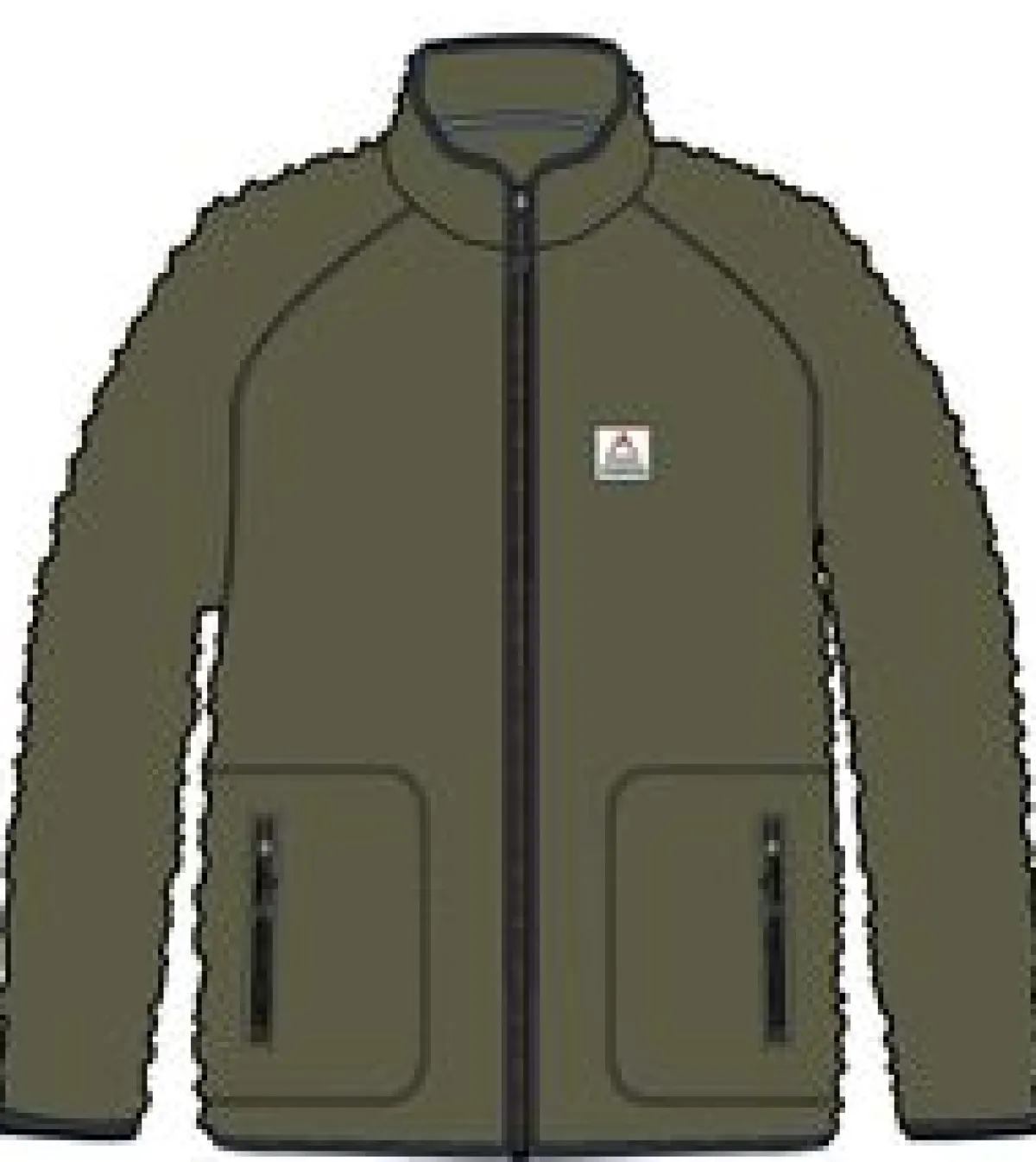 Fleece|Fleece|Passenger Tripper 2.0 Full Zip Recycled Sherpa Fleece - Khaki Green KhakiGreen