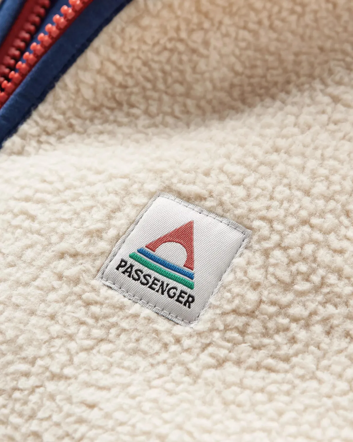 Fleece|Fleece|Passenger Tripper 2.0 Full Zip Recycled Sherpa Fleece - Oatmeal