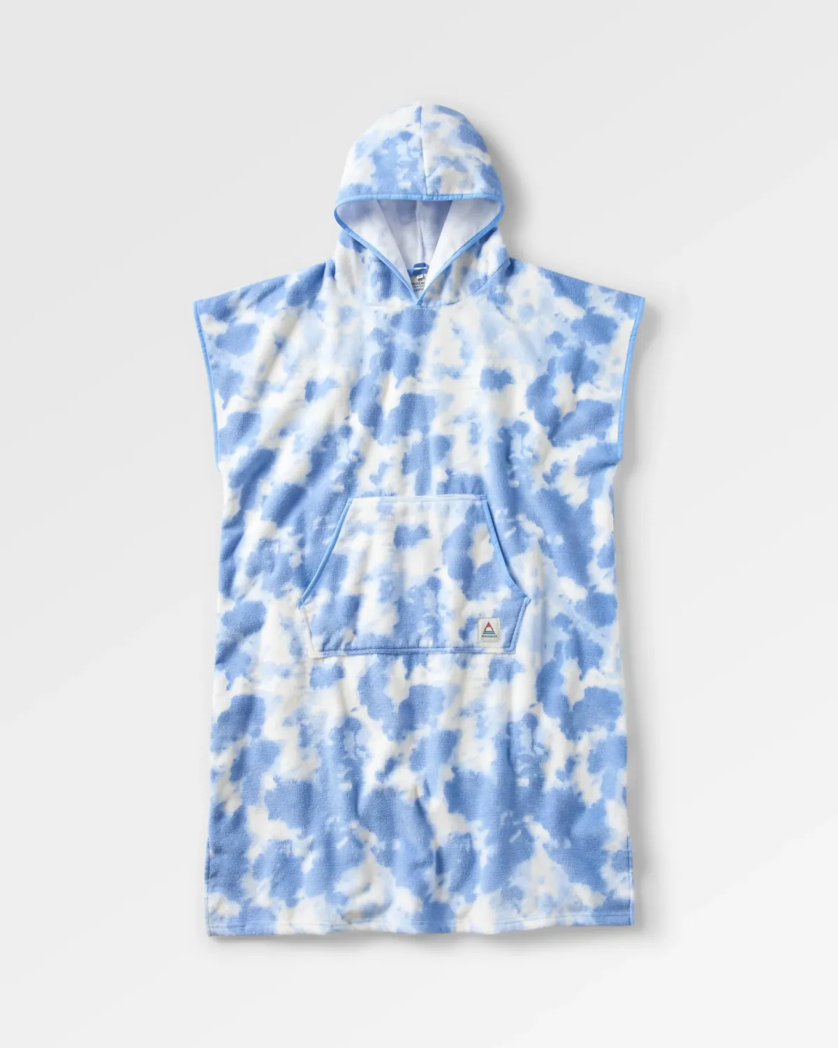 Changing Robes & Surf Ponchos|Changing Robes & Surf Ponchos|Passenger Tulum Recycled Towel Poncho - Tie Dye Cornflower TieDyeCornflower