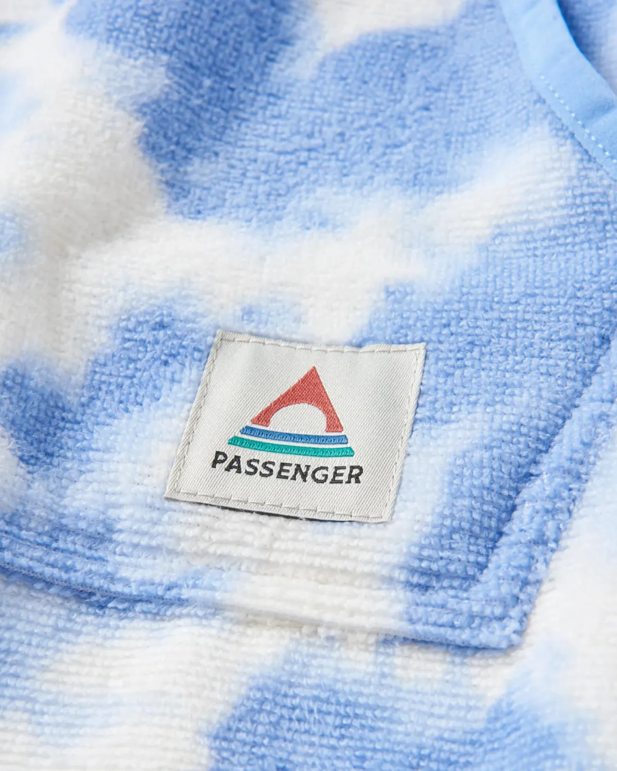 Changing Robes & Surf Ponchos|Changing Robes & Surf Ponchos|Passenger Tulum Recycled Towel Poncho - Tie Dye Cornflower TieDyeCornflower
