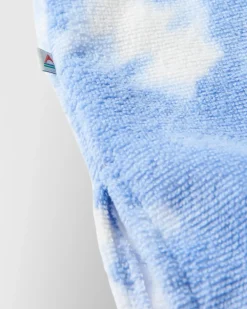 Changing Robes & Surf Ponchos|Changing Robes & Surf Ponchos|Passenger Tulum Recycled Towel Poncho - Tie Dye Cornflower TieDyeCornflower