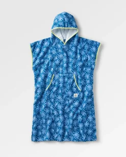 Surf Accessories|Surf Accessories|Passenger Tulum Recycled Towel Poncho - Seaweed Blue Steel SeaweedBlueSteel