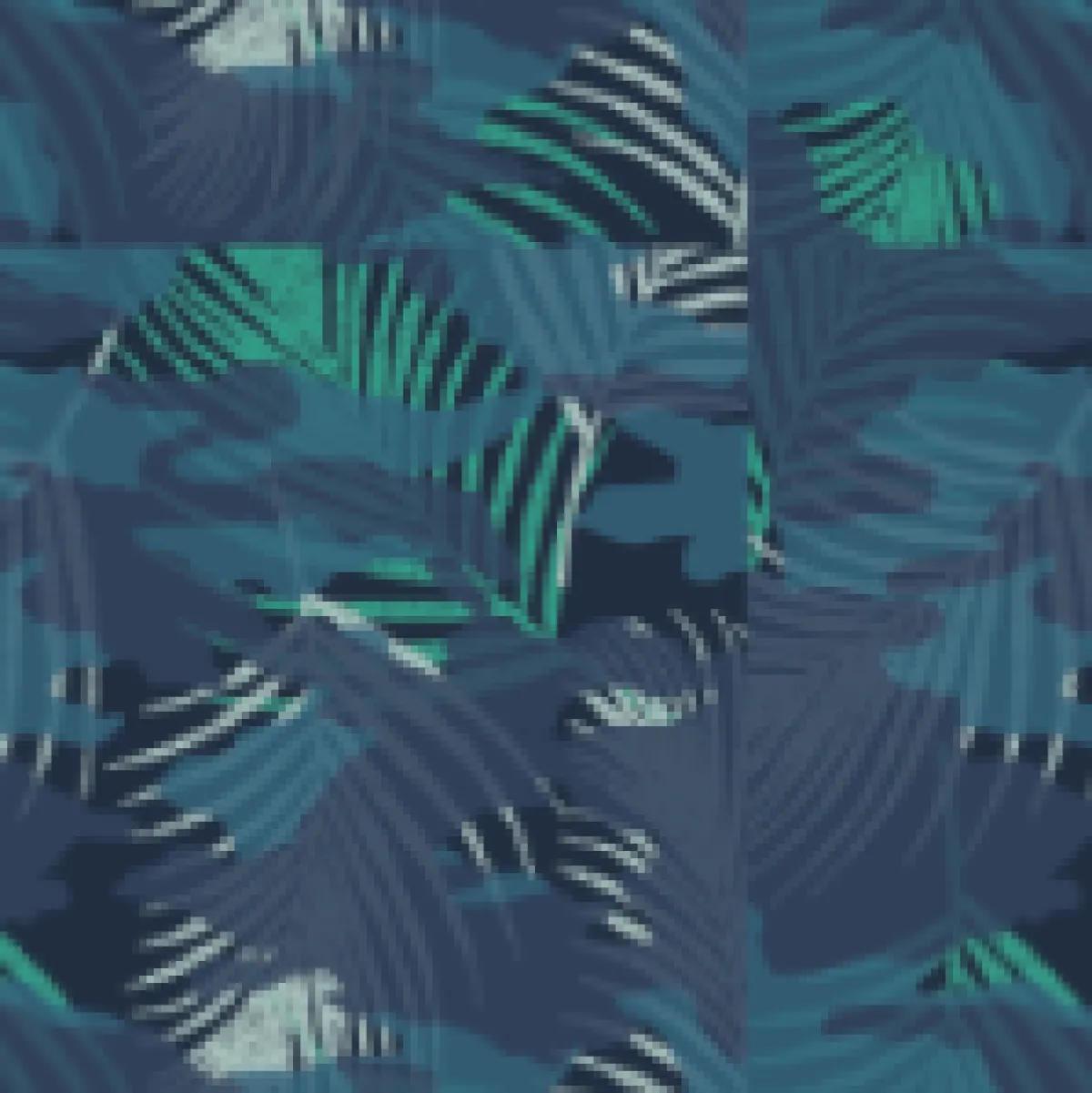 Surf Accessories|Surf Accessories|Passenger Tulum Recycled Towel Poncho - Palm Camo Moonlight PalmCamoMoonlight