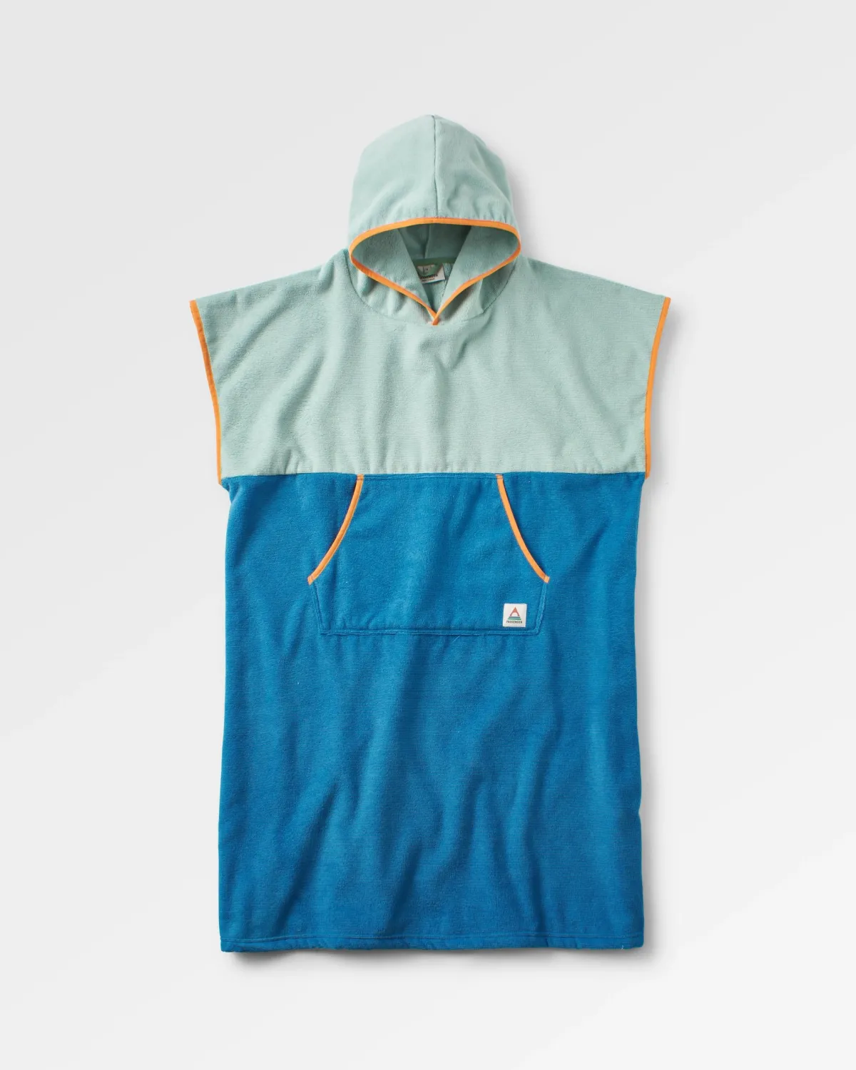 Surf Accessories|Surf Accessories|Passenger Tulum Recycled Towel Poncho - Surf Spray/ Moonlight Blue SurfSpray/MoonlightBlue