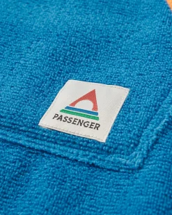 Surf Accessories|Surf Accessories|Passenger Tulum Recycled Towel Poncho - Surf Spray/ Moonlight Blue SurfSpray/MoonlightBlue