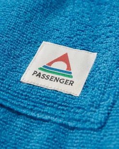 Surf Accessories|Surf Accessories|Passenger Tulum Recycled Towel Poncho - Moonlight Blue/Dark Denim MoonlightBlue/DarkDenim