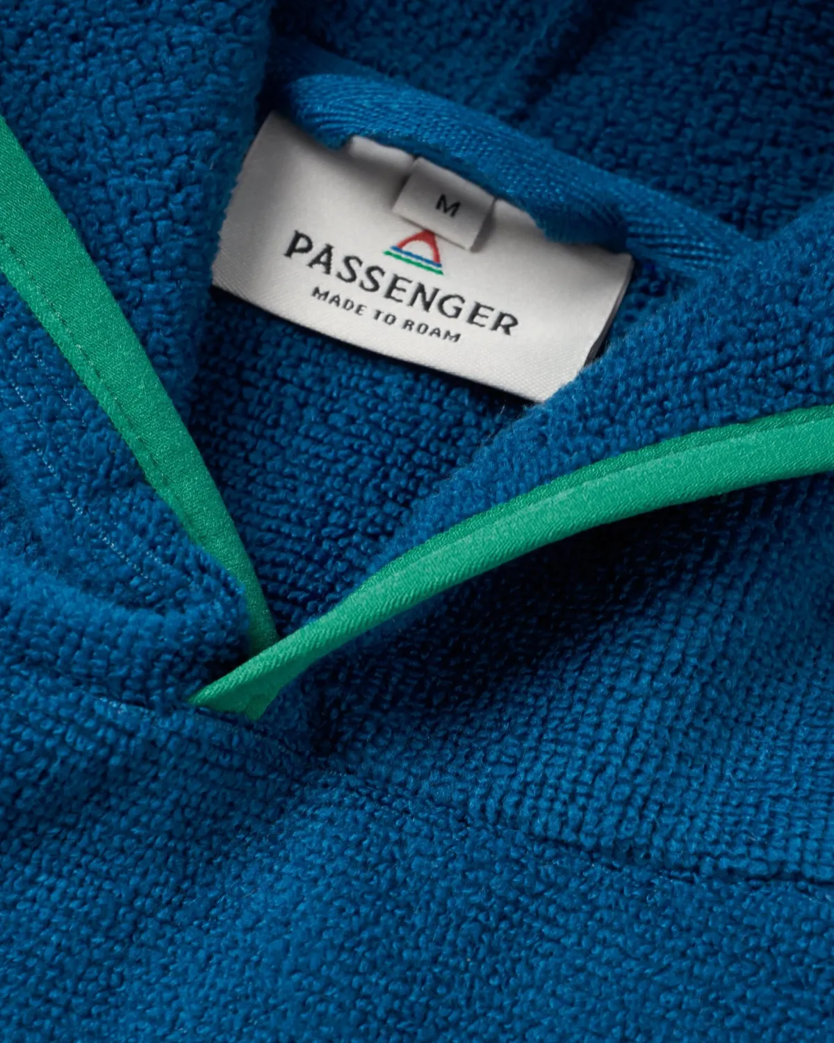 Surf Accessories|Surf Accessories|Passenger Tulum Recycled Towel Poncho - Moonlight Blue/Dark Denim MoonlightBlue/DarkDenim