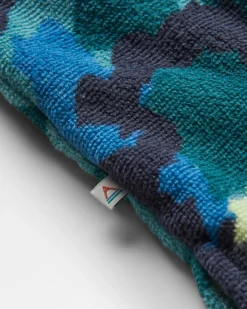 Surf Accessories|Surf Accessories|Passenger Tulum Recycled Towel Poncho - Alpine Camo Khaki Green AlpineCamoKhakiGreen