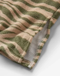 Surf Accessories|Surf Accessories|Passenger Tulum Recycled Towel Poncho - Strata Khaki Green StrataKhakiGreen