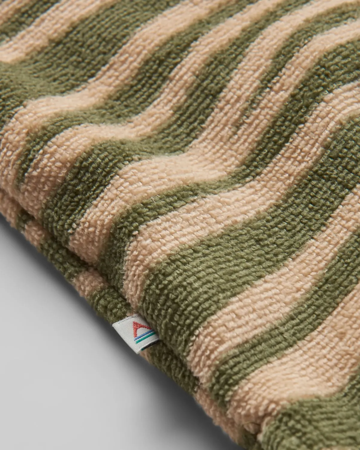 Surf Accessories|Surf Accessories|Passenger Tulum Recycled Towel Poncho - Strata Khaki Green StrataKhakiGreen