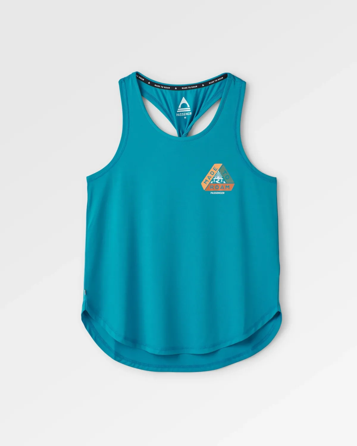 Tank Tops|Tops|Passenger Twist Recycled Active Tank Top - Blue Pool BluePool