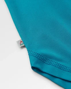 Tank Tops|Tops|Passenger Twist Recycled Active Tank Top - Blue Pool BluePool