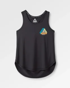 Tops & T-Shirts|Outdoor Active|Passenger Twist Recycled Active Tank Top - Black