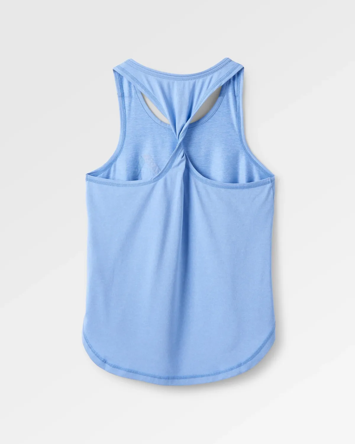 Tops|Tank Tops|Passenger Twist Recycled Marl Active Tank Top - Cornflower Marl CornflowerMarl
