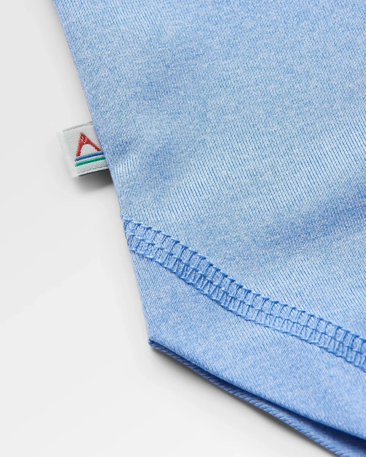 Tops|Tank Tops|Passenger Twist Recycled Marl Active Tank Top - Cornflower Marl CornflowerMarl