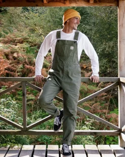 Pants|Passenger Vantage Organic Cotton Overalls - Khaki Green KhakiGreen