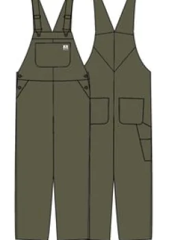 Pants|Passenger Vantage Organic Cotton Overalls - Khaki Green KhakiGreen
