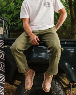 Pants|Passenger Vantage Organic Cotton Pant - Khaki Green KhakiGreen