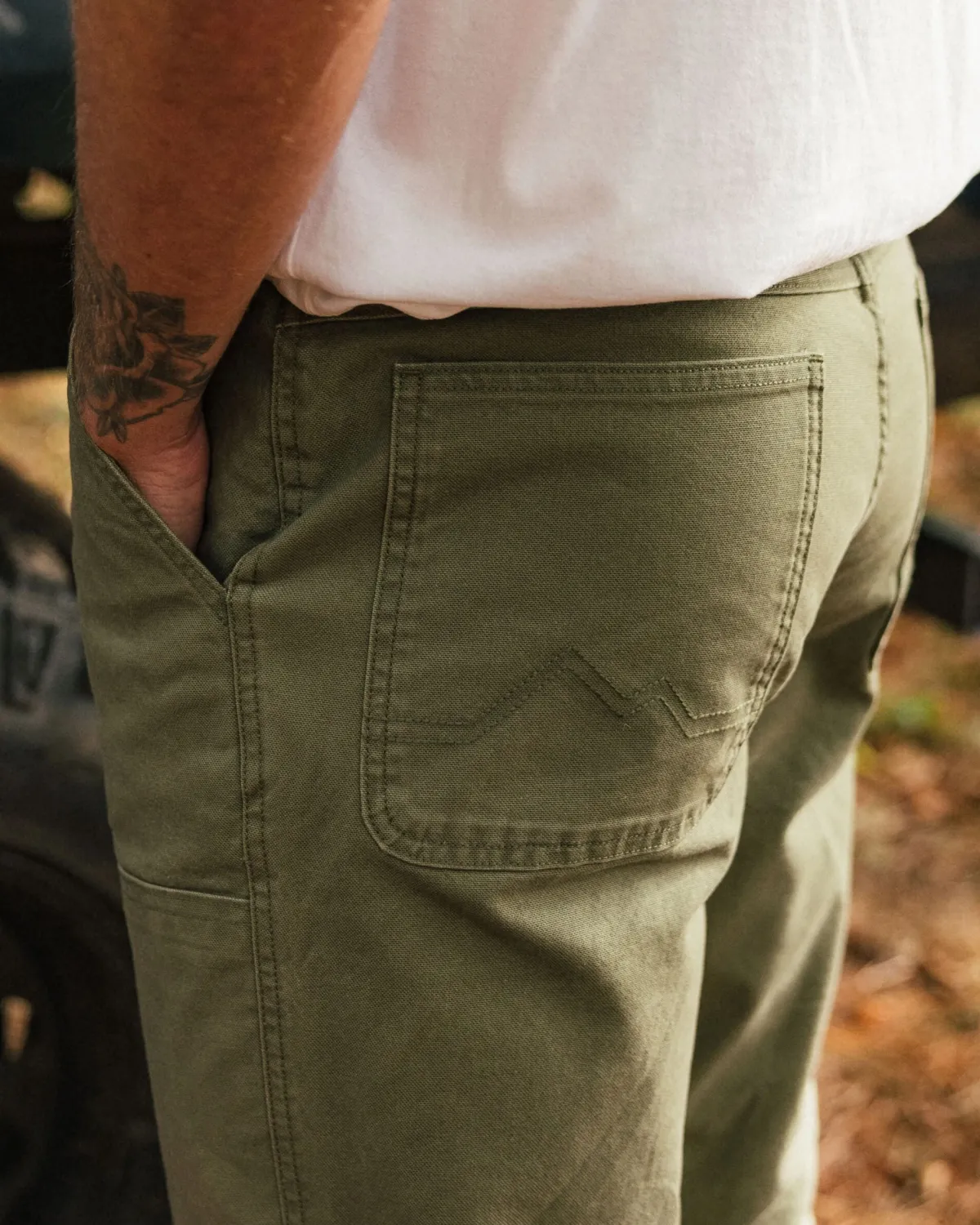 Pants|Passenger Vantage Organic Cotton Pant - Khaki Green KhakiGreen